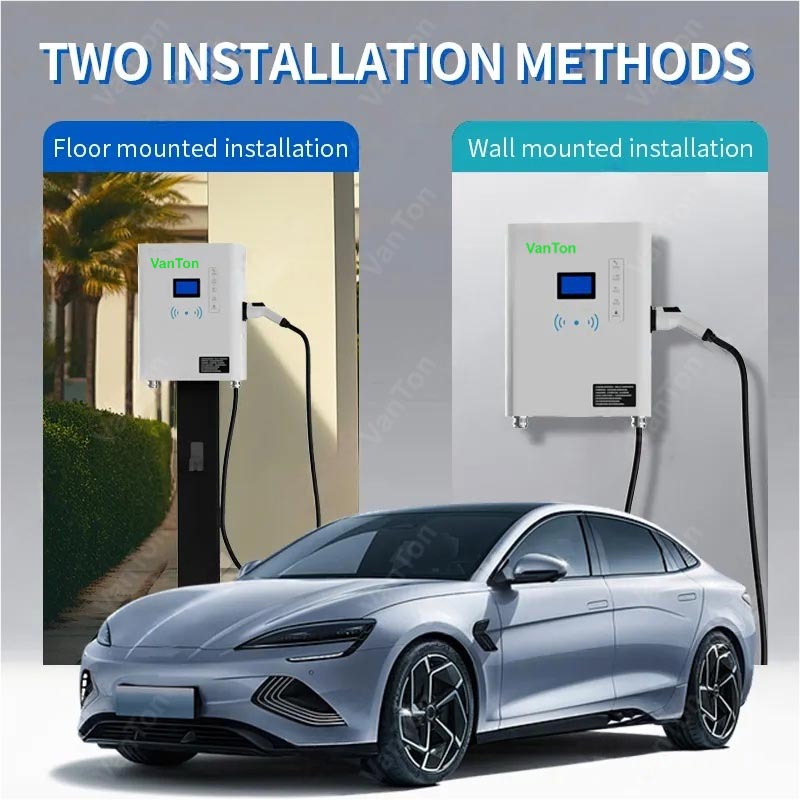 40KW Wall-mounted Single-gun DC EV Charging Pile